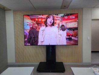 대한금속재료학회정책연구소에 LG 98인치 TV 설치!